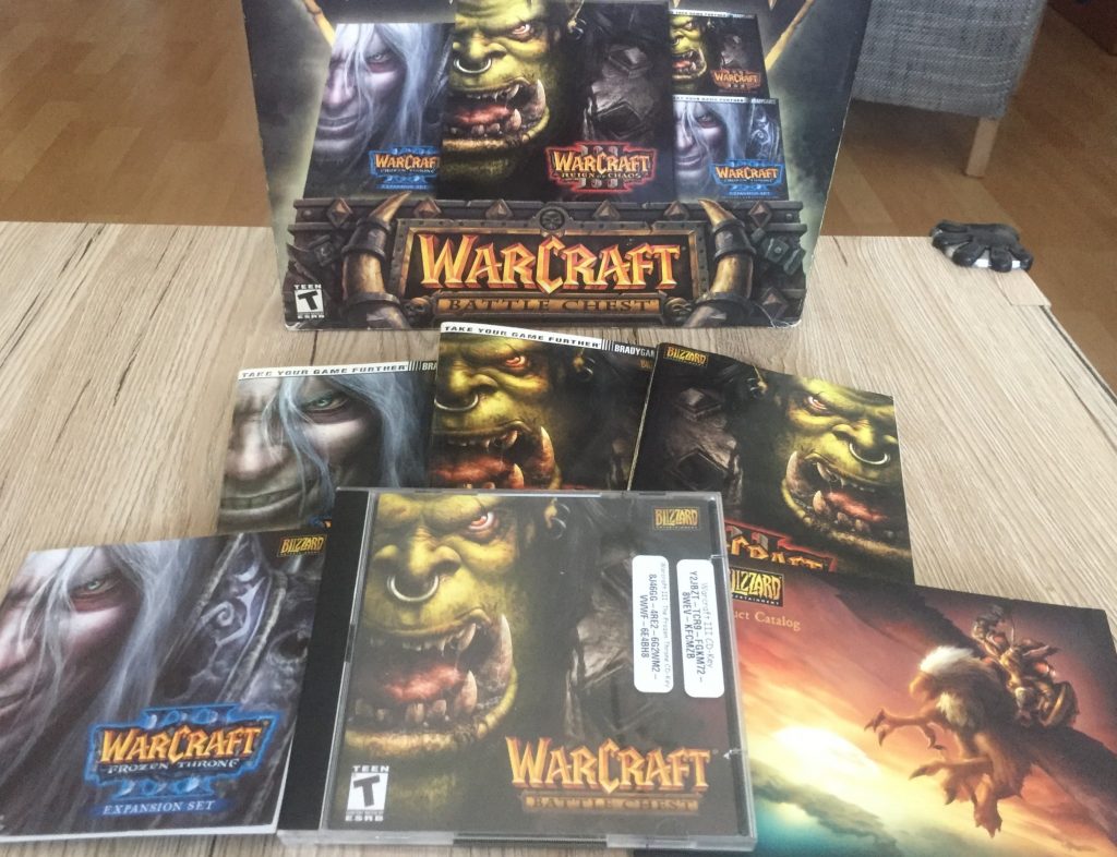 Battlechest hry Warcraft: Reing of Chaos a datadisku The Frozen Throne.